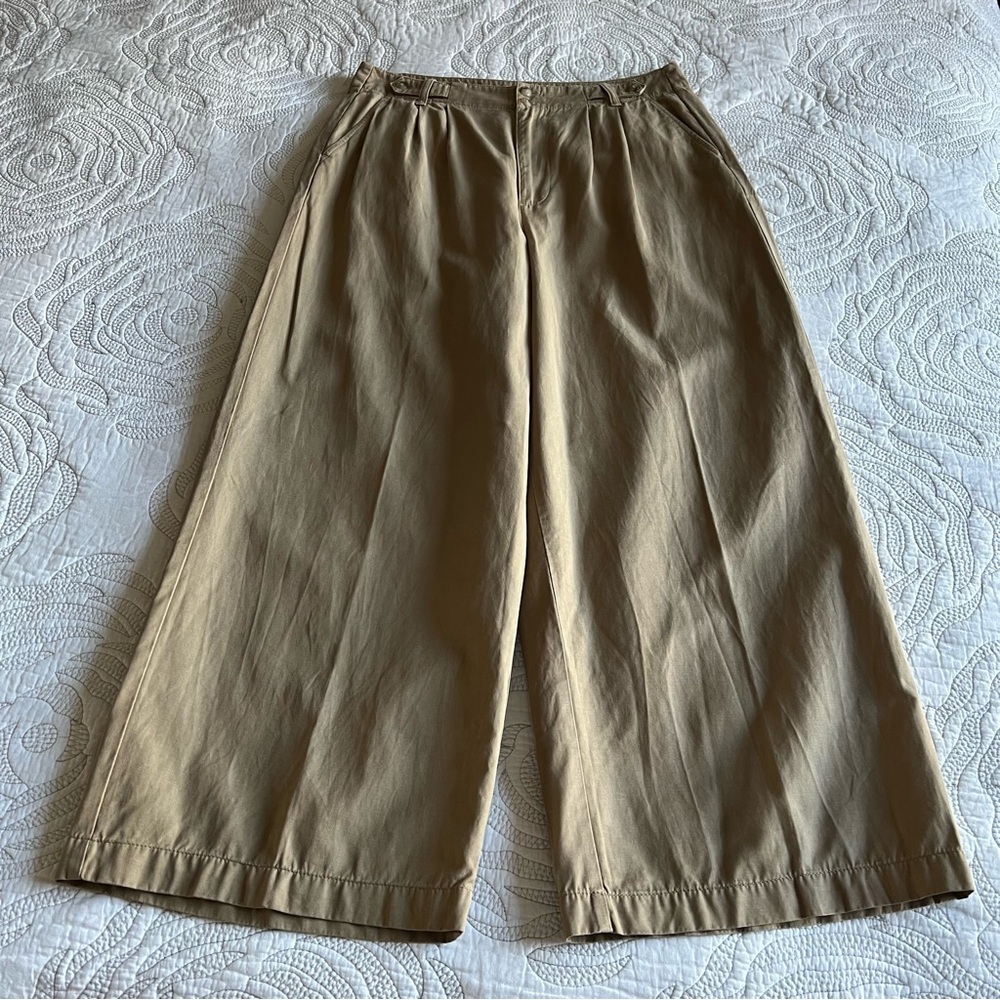 Madewell - The Harlow Wide-Leg Pant - Seed Khaki - Picture 5 of 15